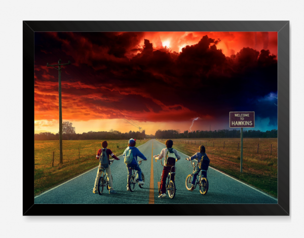 stranger things quadro